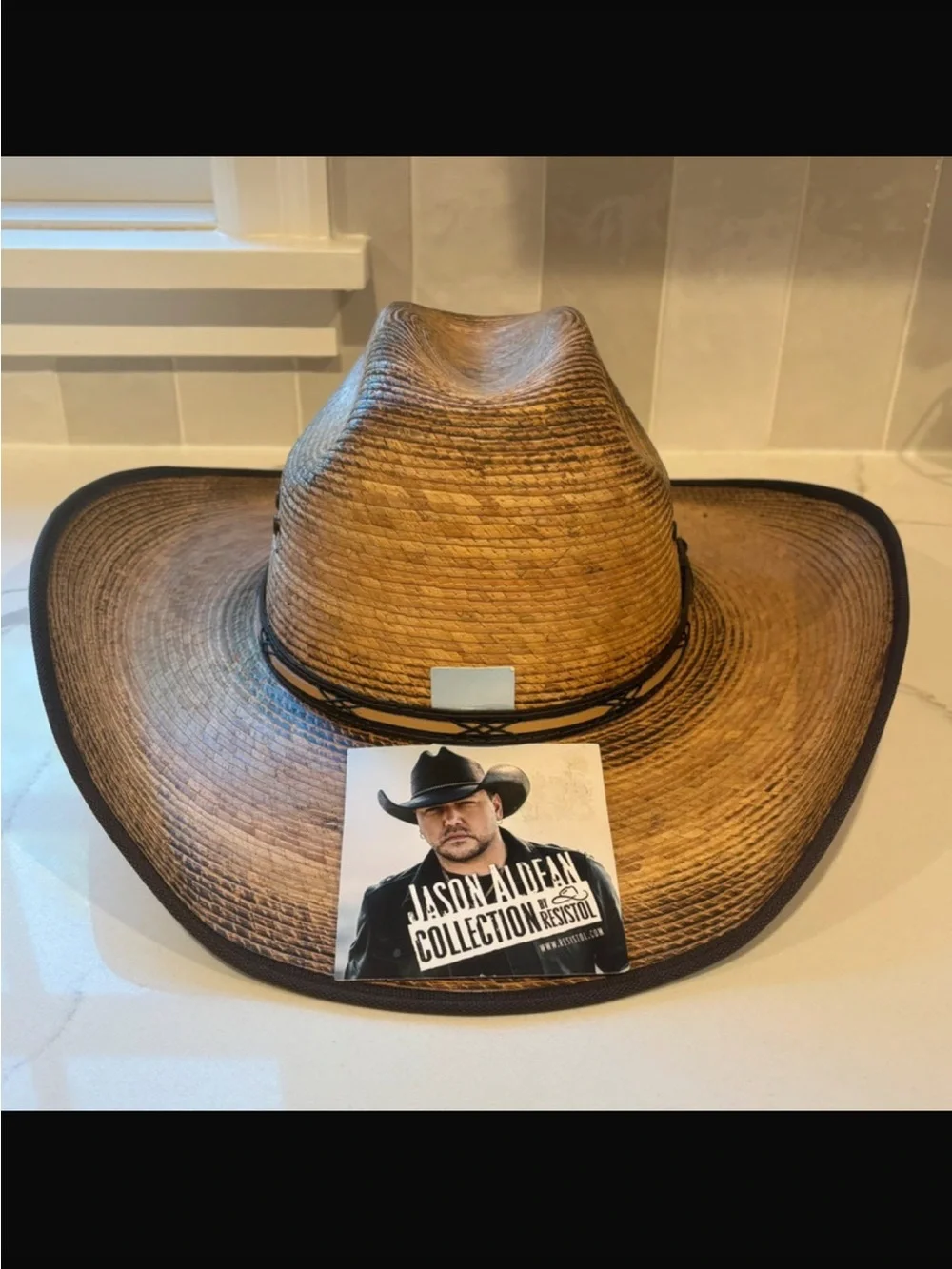 Jason Aldean Amarillo Sky Jr B Cowboy Hat (READ DESCRIPTION)